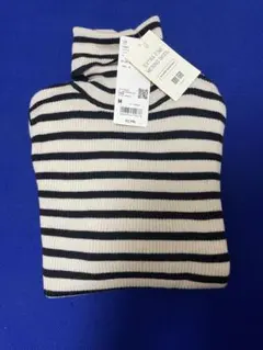 UNIQLO エクストラファインメリノリブタートルネックセーターM