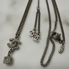 CHANEL ccロゴハ－トチョ－カ－ネックレス - メルカリ