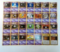 美品 旧裏面 ポケモンカードアンノーンneo A～Z 26種 遺跡の石板 2種