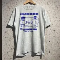 90s JERZEES CHAMBERSBURG プリントTシャツ グレー