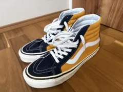 値下げしまし初期アナハイム VANS SK8-HI イエロー ネイビー 木村拓哉