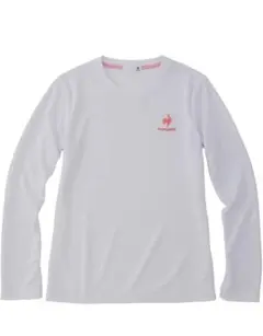 ルコック　新ロゴ　le coq sportif 長袖Tシャツ ウェア　ホワイト