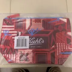 Kiehl's 幾何学模様ポーチ