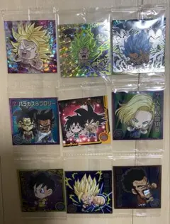 ドラゴンボール超戦士シールウエハース ブロリー ゴジータ