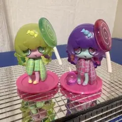 【ウイルスイーツ】グレープ・レモンキャンディ ミニフィギュア 付き
