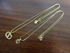 宮215 クリスチャンディオール ネックレス 2点 まとめ売り