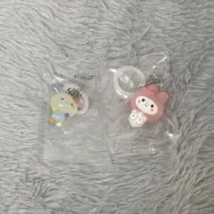 ゆるっとめじるしアクセサリー サンリオキャラクター マイメロディ ウサハナ2個