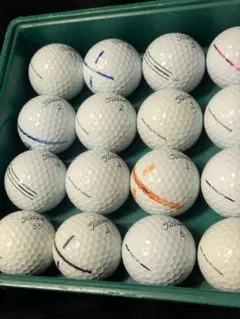 ロストボール タイトリスト Pro V1 V1x 混合 40球 ホワイト 練習用