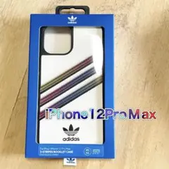 【新品未開封】 iPhone12ProMAXケース adidas