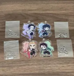 鬼滅の刃 一番くじ G賞 アクリルチャーム 4種セット