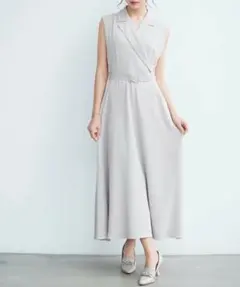 アナイ シフォンコンビスキッパー衿ワンピース 38 - メルカリ
