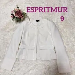 ESPRITMUR エスプリミュール　ノーカラージャケット　Mのサムネイル