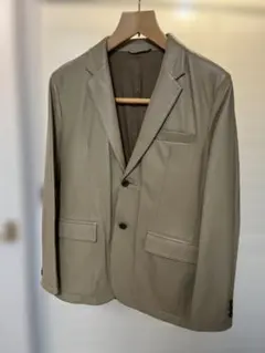 新品未使用　MARGARET HOWELL テーラードジャケット レザー S