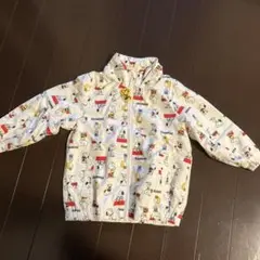 PEANUTS スヌーピー 総柄 ウィンドブレーカー 95cm