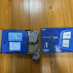 美品　Nintendo 2DS 青 ACアダプター付き