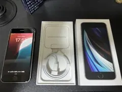 「美品」iPhone SE (第2世代) 充電ケーブル付SIMフリー