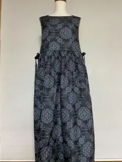 エプロン風ワンピー　リメイク