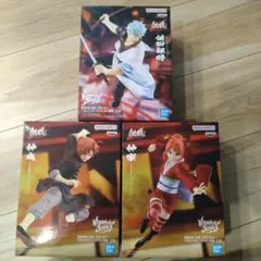 新劇場版 銀魂 吉原大炎上 神楽 神威 坂田銀時 フィギュア 3個セット