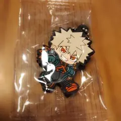 爆豪勝己　ラバーキーホルダー　くら寿司