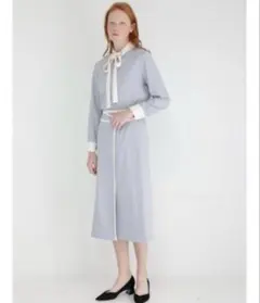 【超美品】TONAL 長袖ボウタイブラウスのサムネイル