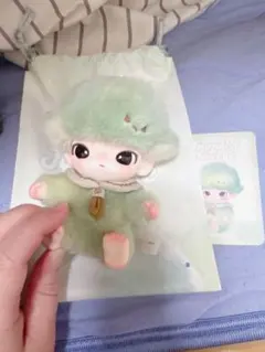 DIMOO Journal of New Life ぬいぐるみペンダント 緑