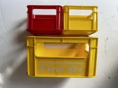 長期保管品 三上牛乳 プラスチックケース 踏み台 プラ箱 収納ケース