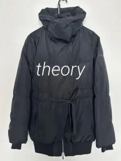 theory ブラックダウンジャケット