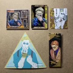 呪術廻戦　七海建人　呪術廻戦展　絵札缶バッジ　ステータスカード