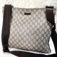 GUCCI ショルダーバッグ GUCCI(グッチ) GG柄 エンボス レザー ショルダーバッグ 201446