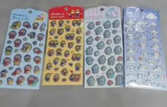 ぷくっとシール 4枚セット　たあ坊 パティ＆ジミー ハンギョドン　シナモロール