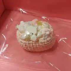 momoco luv うさぎ くま ピンク スクイーズ