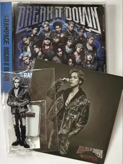 【匿名配送】藤原樹アクリルスタンド&アザジャ&CD BREAK IT DOWN