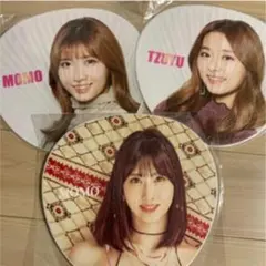 TWICE モモ ツウィ うちわ