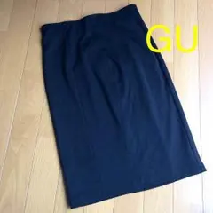 未使用品 GU タイトスカート ブラック