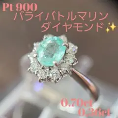 世界三大希少石☆ディープで爽やか！美しいネオンブルー】パライバ 