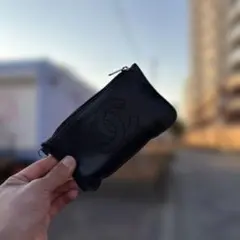 ち*ま様 CHANEL ブラック コインケース定価4万3千円