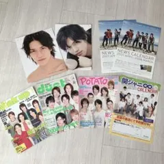 関ジャニ∞ 錦戸亮 NEWS 表紙 ポスター カレンダー広告