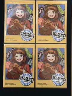 【ヒロアカ】最強ジャンプ ステッカー 麗日お茶子