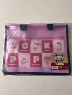サムライジャパン　サンリオキャラクタークリアトートバッグ