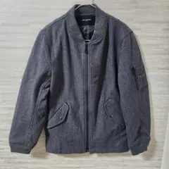 【S】ナノユニバース ウールメルトン MA-1ジャケット