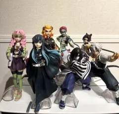 鬼滅の刃 猗窩座 煉獄 不死川 無一郎 胡蝶 甘露寺 伊黒7体セット