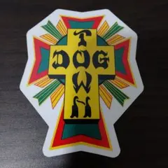 （縦10.2cm横8.4cm）dogtown ドッグタウン　ステッカー