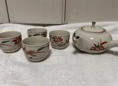 レトロな急須・湯呑み茶碗5点セット FANCY CHINA - メルカリ