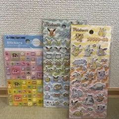 ポケモンプチプチシール 2枚 しんちゃん タイルシール セリア