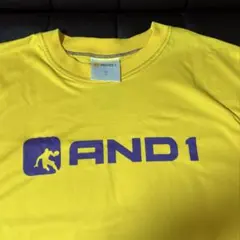 AND1 イエロー Tシャツ 3XL バスケ　練習着