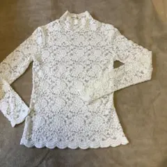 レース ハイネック