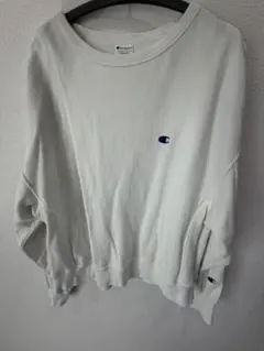 Champion　チャンピオン　スウェット　ホワイト　Free size