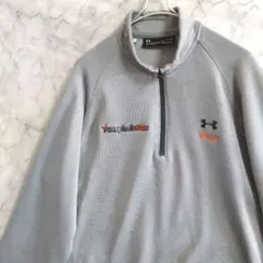 ★A1173　UNDERARMOUR　プルオーバートップ　XL　灰　US古着のサムネイル