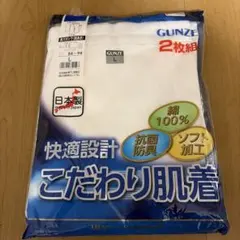 GUNZE　快適設計こだわり肌着　長ズボン下（前あき）L 1枚