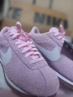 NIKE ウィメンズ コルテッツ ビンテージ スウェード ピンク タグ付き